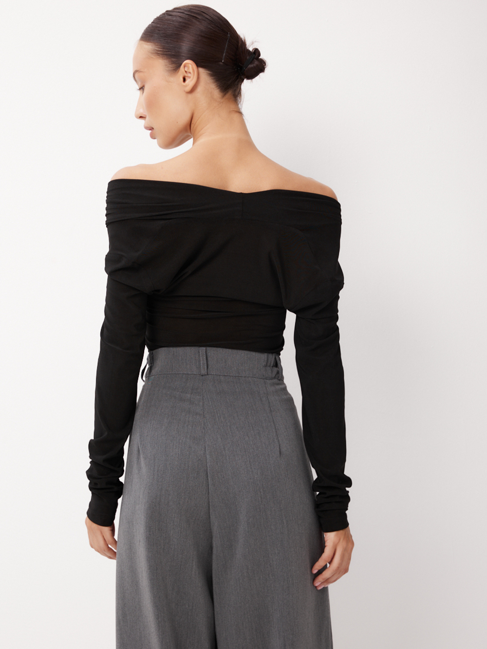 Брюки палаццо классические