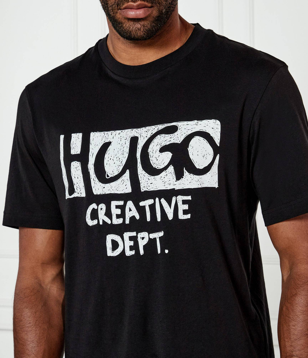 Футболка Nugocrea Hugo Blue - черный(50533329)