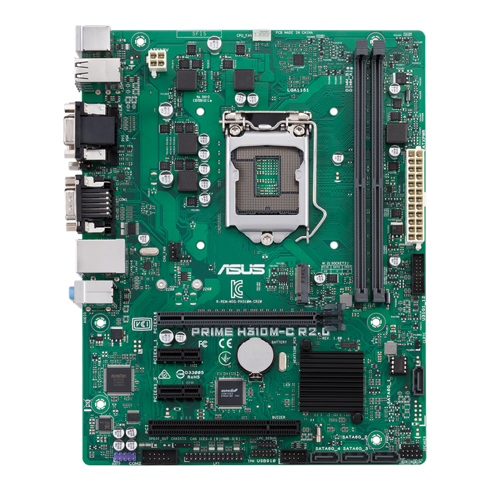 Материнская плата ASUS LGA1151v2 (PRIME H310M-C R2.0)