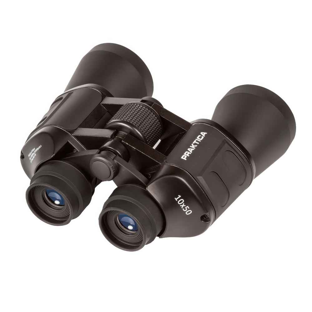 Бинокль Praktica Falcon 10x50 Black - Прочный и лёгкий корпус с полным резиновым покрытием