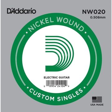 Струна одиночная для электрогитары D'ADDARIO NW020