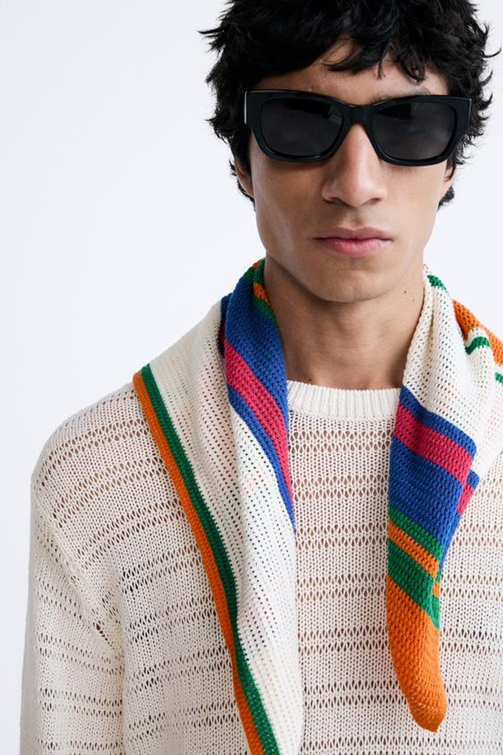 ZARA ПЛАТОК ИЗ ХЛОПКА, РАЗНЫЕ