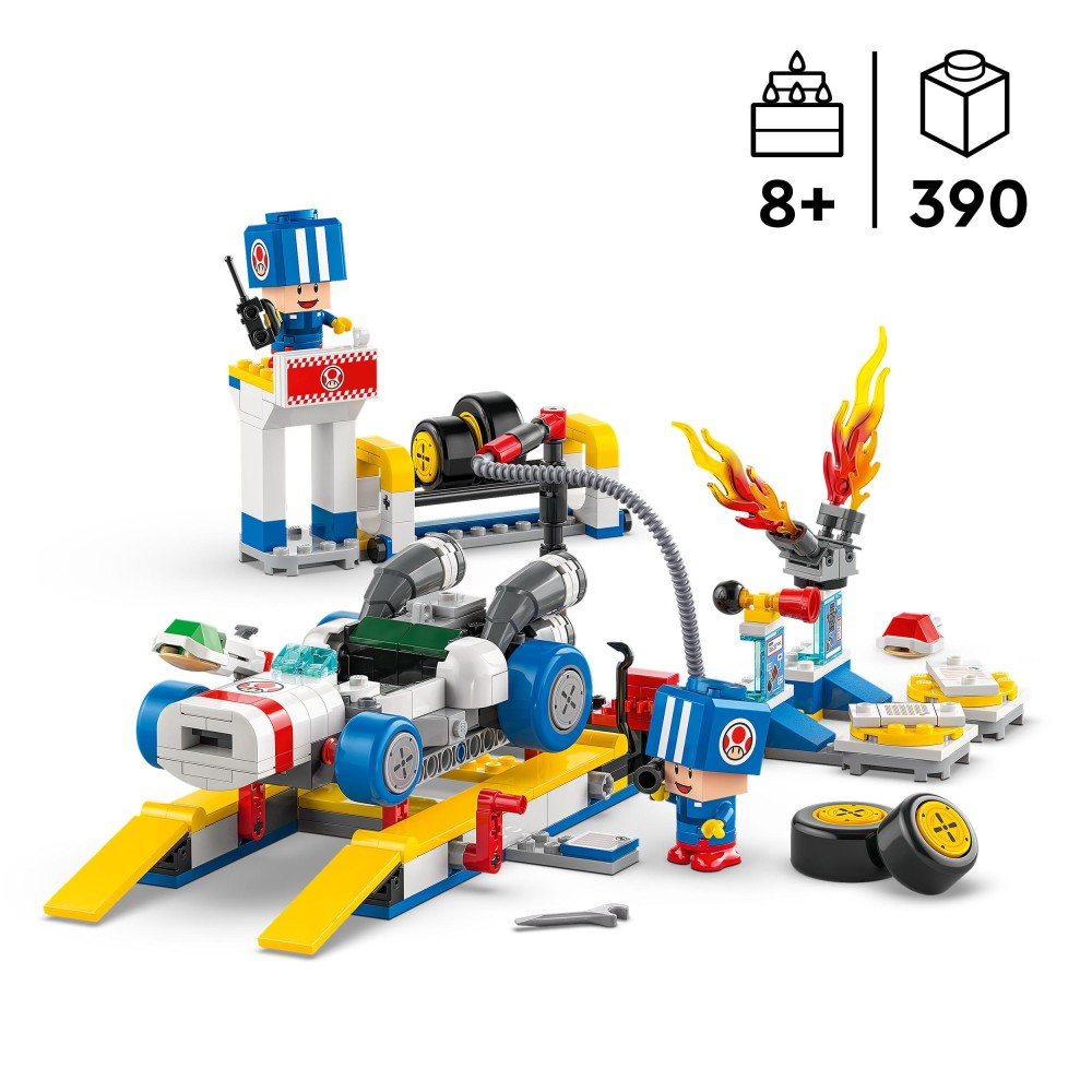 LEGO Super Mario - Mario Kart – Гриб и его гараж 72035