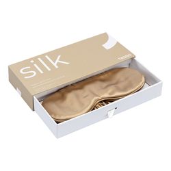 Маска для сна из натурального шелка бежевого цвета из коллекции Essential