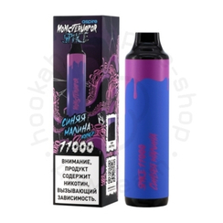Одноразовая ЭС MONSTERVAPOR SPACE 11000 с ароматом Синей малины, кулер, 20мг/см3, 11 мл. (М)