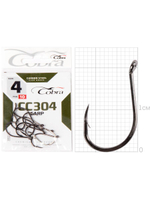 Крючки Cobra CARP CHINU серии CC304 размер 004 (упк.10шт.)