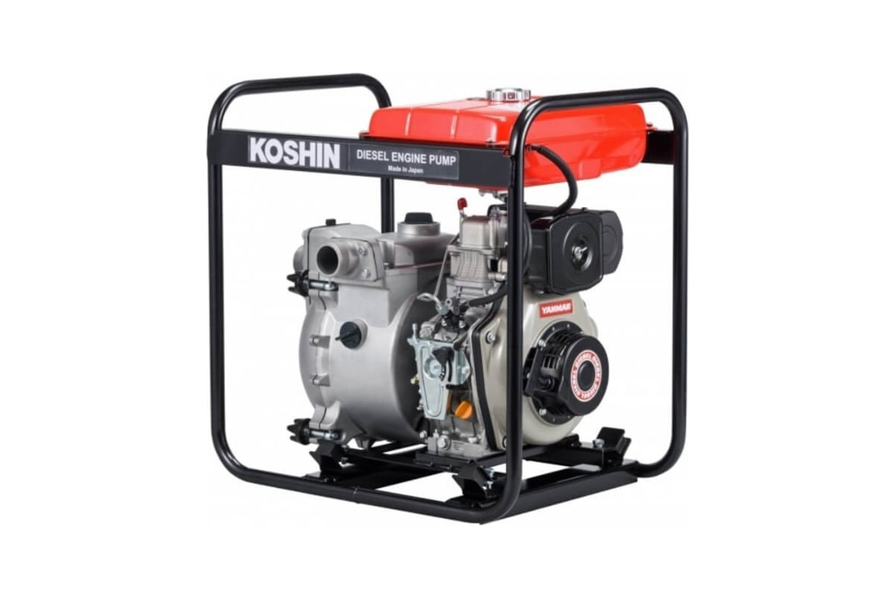Дизельная мотопомпа для сильно-загрязненных вод Koshin KTY-50D