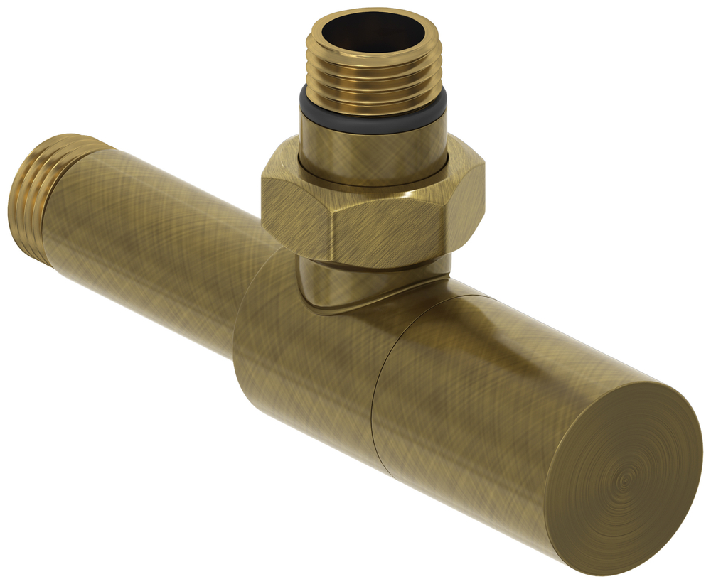 Вентиль Сунержа угловой цилиндр (G 1/2" НР х G 1/2" НР)