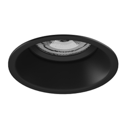 214607-SOLO Светильник DOMINO SOLO ROUND (214607+214007) ЧЕРНЫЙ