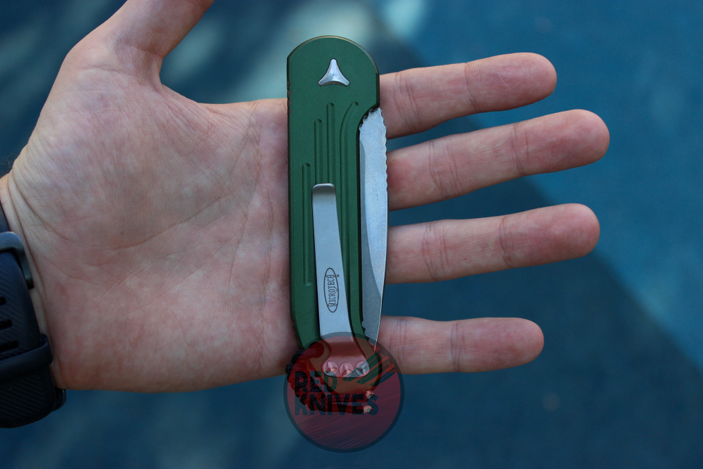 Нож MIcrotech LUDT Green 135-10APOD