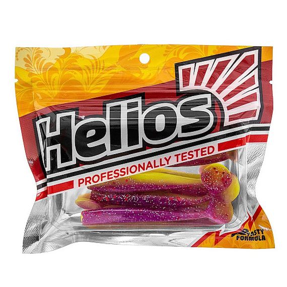 Виброхвост Chebak 3,15&#39;/8 см Fio &amp; Acid lemon 7шт. (HS-3-027) Helios