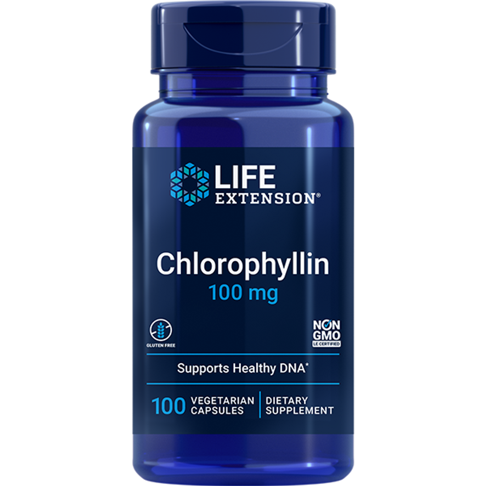 Chlorophyllin 100 мг 100 капсул Life Extension