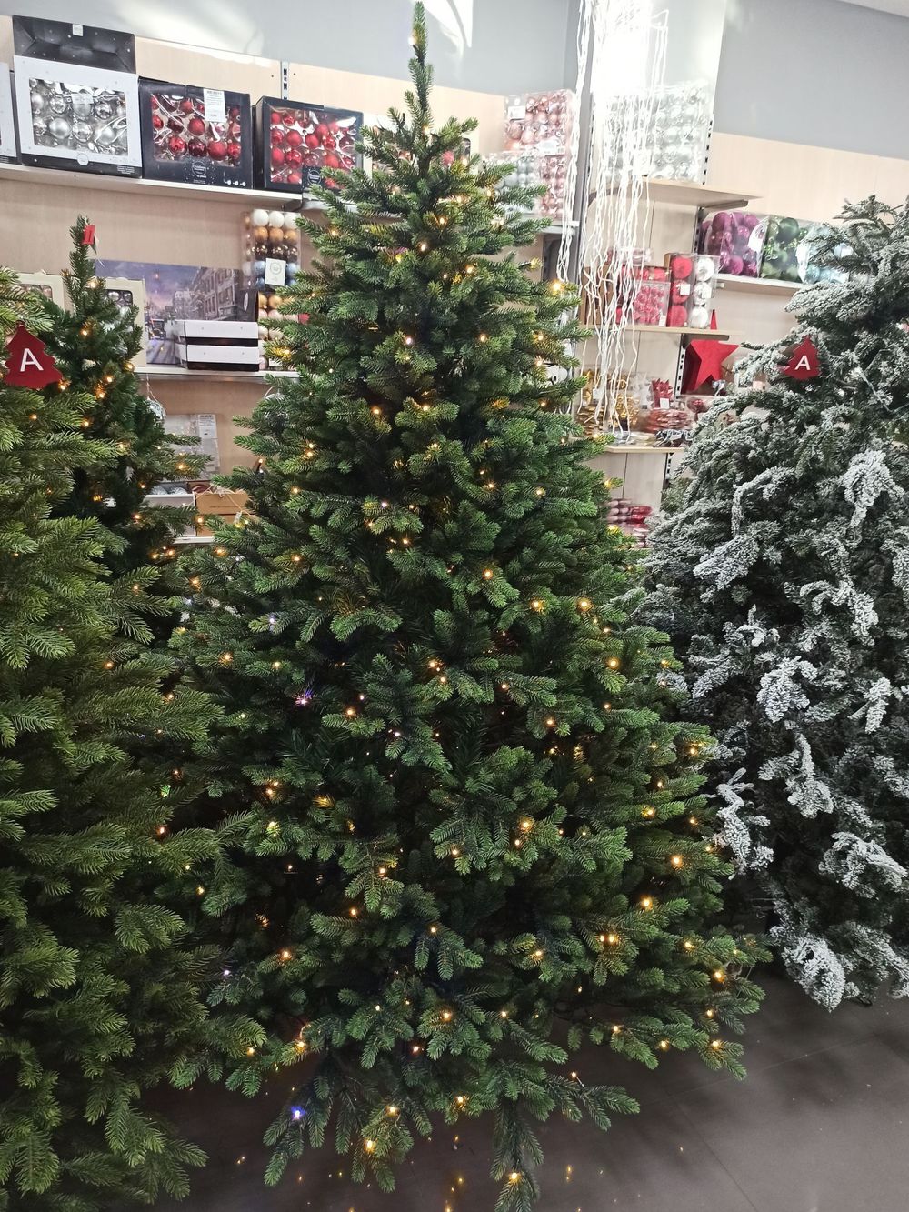 Елка с гирляндой 2в1 «Венецианская» (Литая+пвх) 3 м