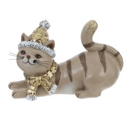 GAEM Фигурка декоративная "Кот", L13,5 W6 H8,5 см, 2в.