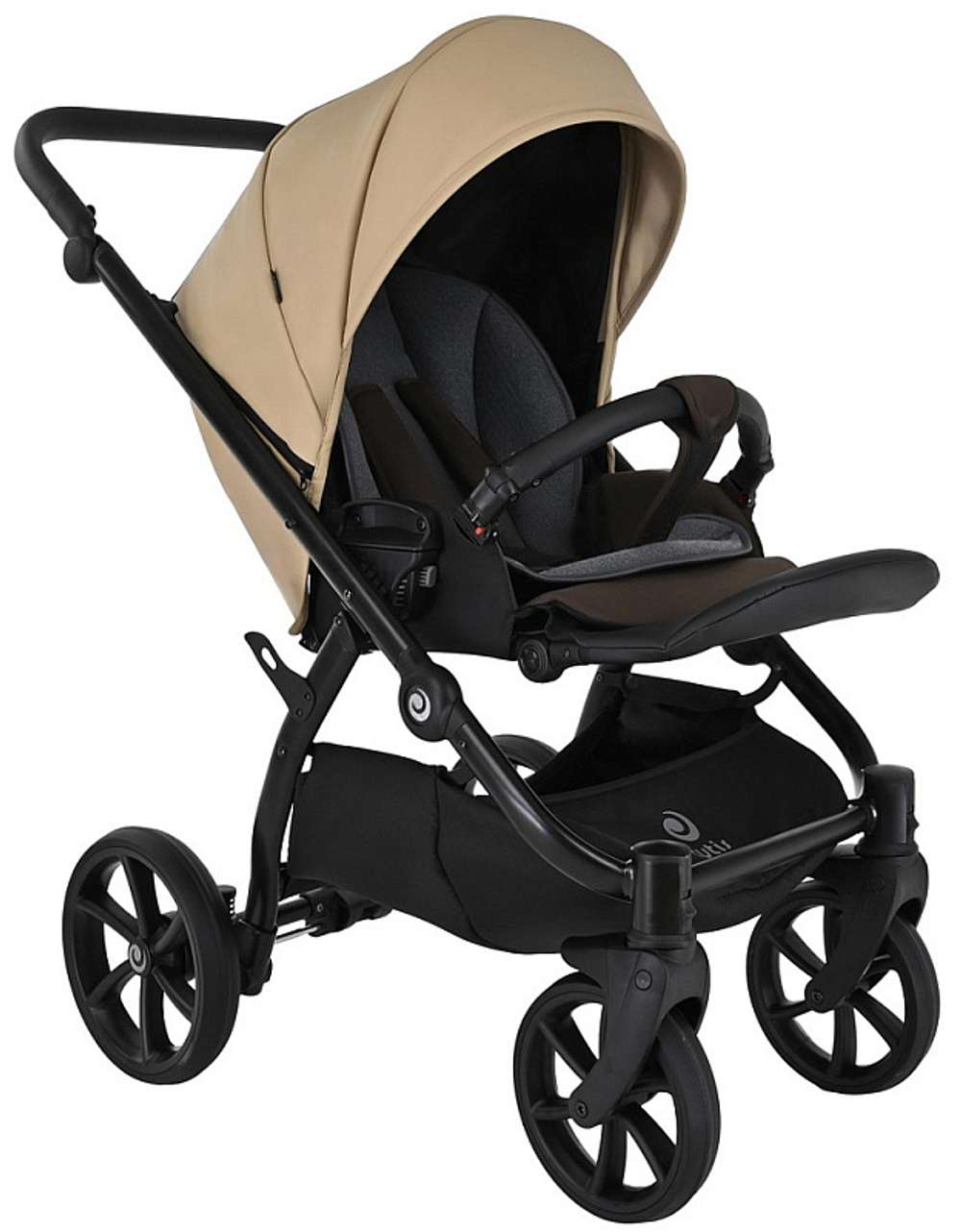 Детская коляска Tutis Nanni 7 Кожа 3 в 1 1533167 Caramel
