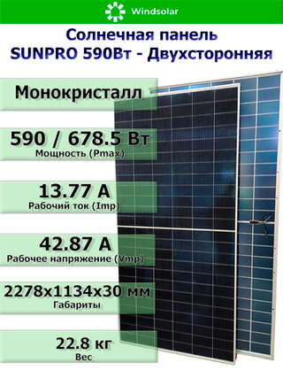 Сетевая Солнечная Электростанция 50 кВт