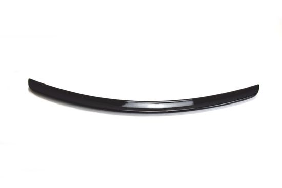 Лип спойлер V.1 глянцево - черный для Mercedes CLS C219 2004-2010