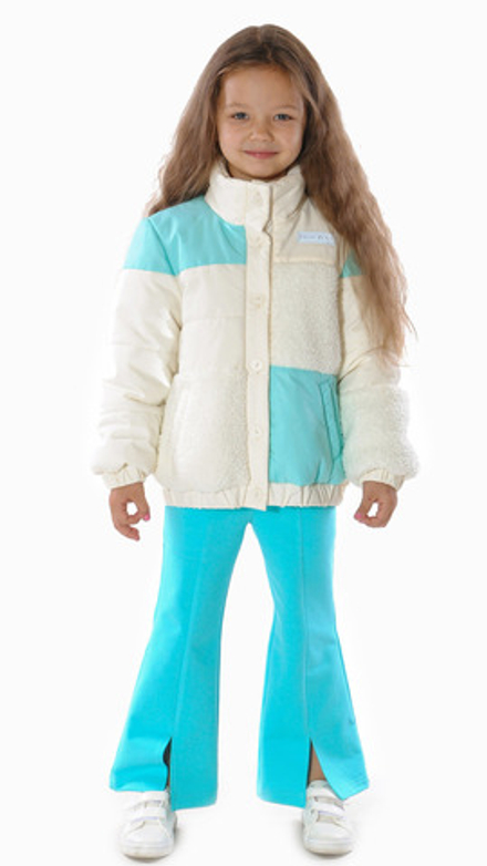 Куртка демисезонная для девочки 4-8 лет Милашка Сьюзи