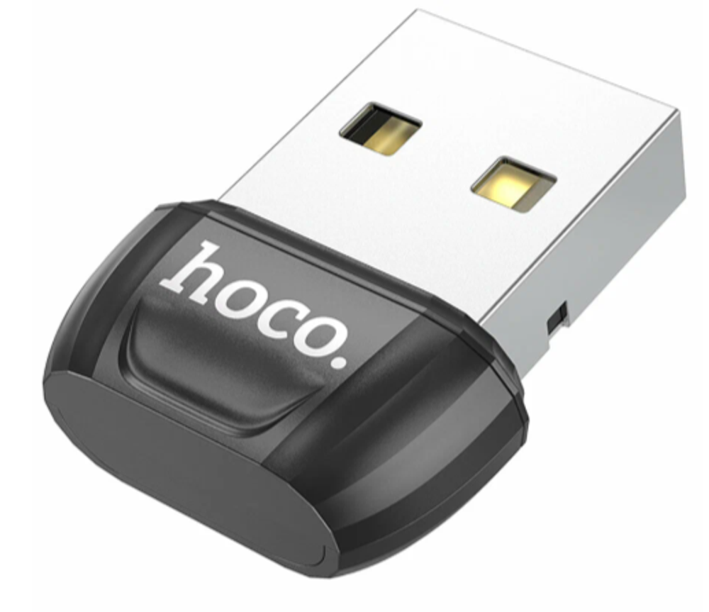 Bluetooth адаптер HOCO UA18 USB BT5.0 Black