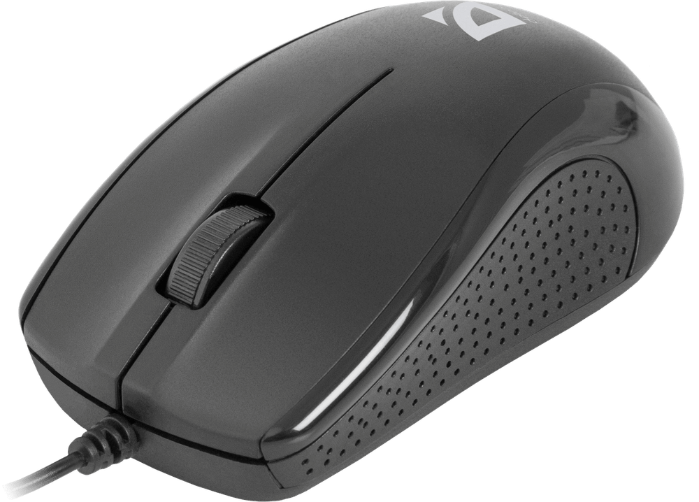 Мышь Defender Optimum MB-160 (Черный), USB 2кн, 1кл-кн, 1,5 м, коробочка