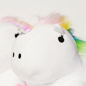 Тапки Rainbow Unicorn White