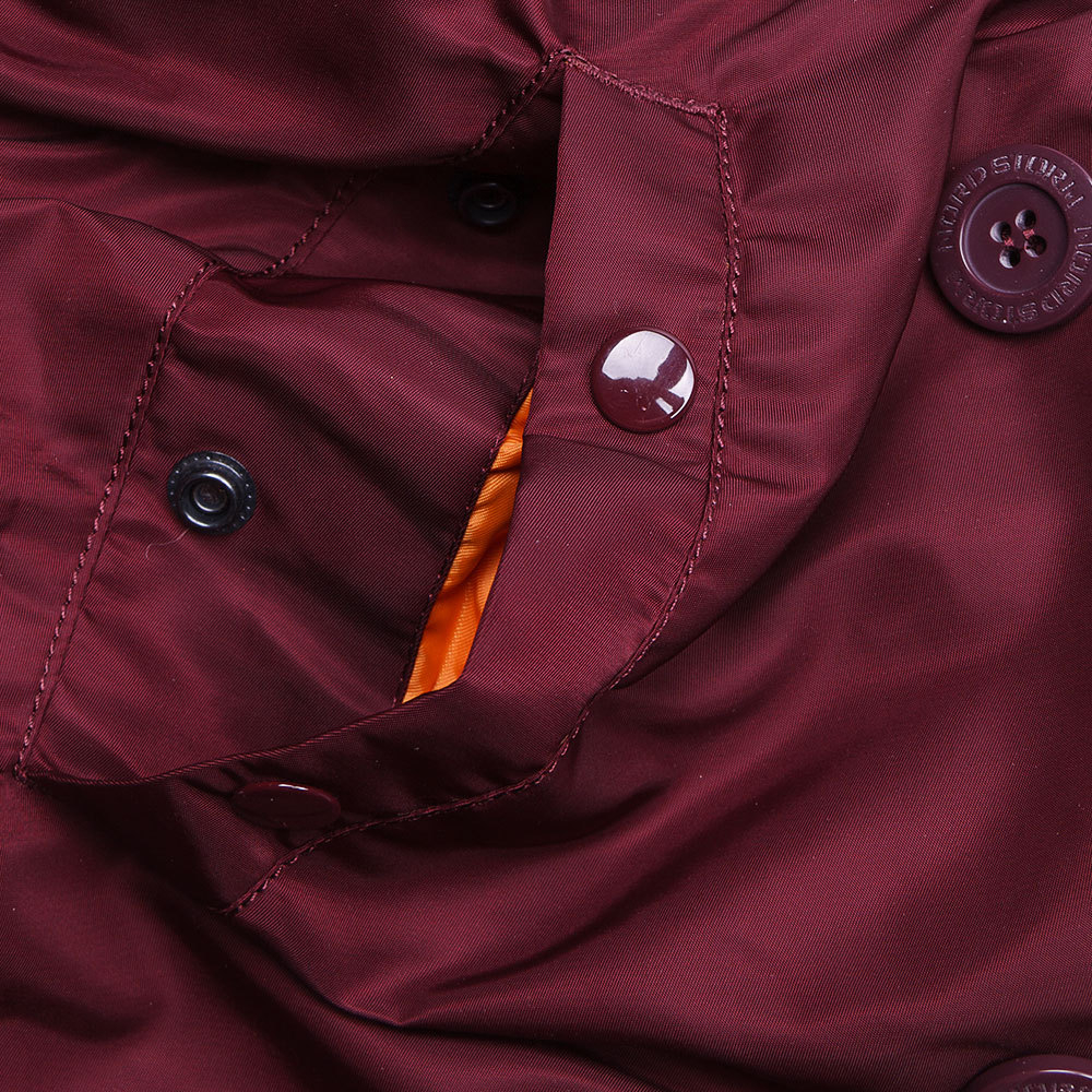 Куртка Аляска  N-3B Husky (бордовая - maroon)