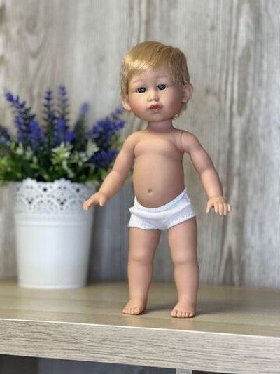 Кукла Marina and Pau 30cм Petit Ivan без одежды в пакете (M14)