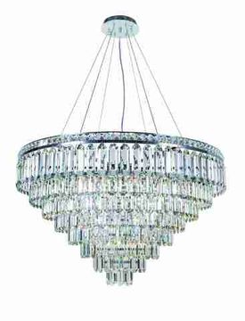 2796R/18A CHROME+CLEAR (1) Люстра (в 2-х коробках) NW