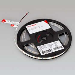 Светодиодная лента RT-A60-8mm 12V Day5000 CRI98 (7.2 W/m, IP20, 2835, 5m) (Arlight, 7.2 Вт/м, IP20) 021404(2)