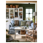 Диван 2-местный - IKEA HYLTARP/ХИЛТАРП ИКЕА, голубой