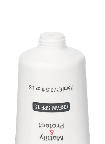 Матирующий защитный крем spf 15