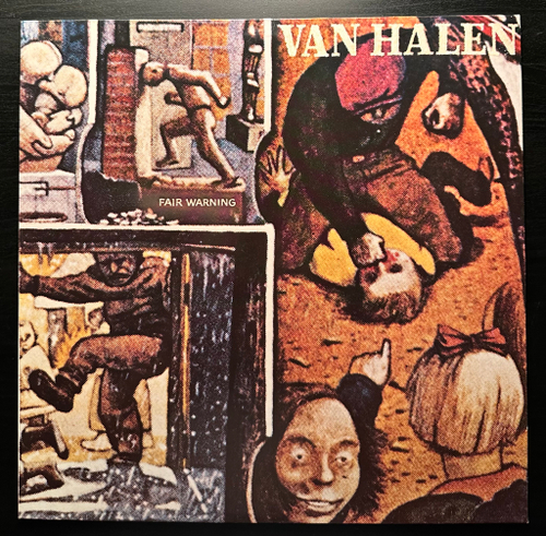 Van Halen - Fair Warning (Германия 1981г.)