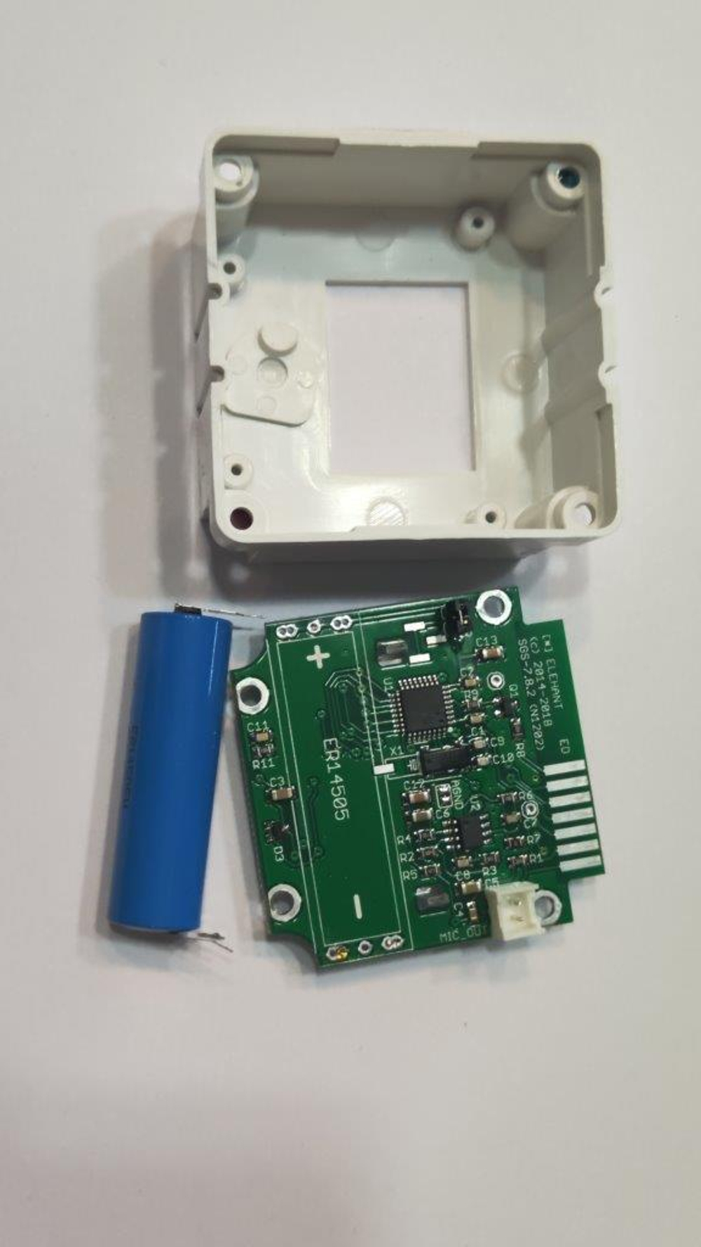 Замена батареи газового счетчика Элехант 1.8,  СГБ-1.8