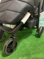 Коляска детская MOWBaby "RIDE" RA088 Silver Black