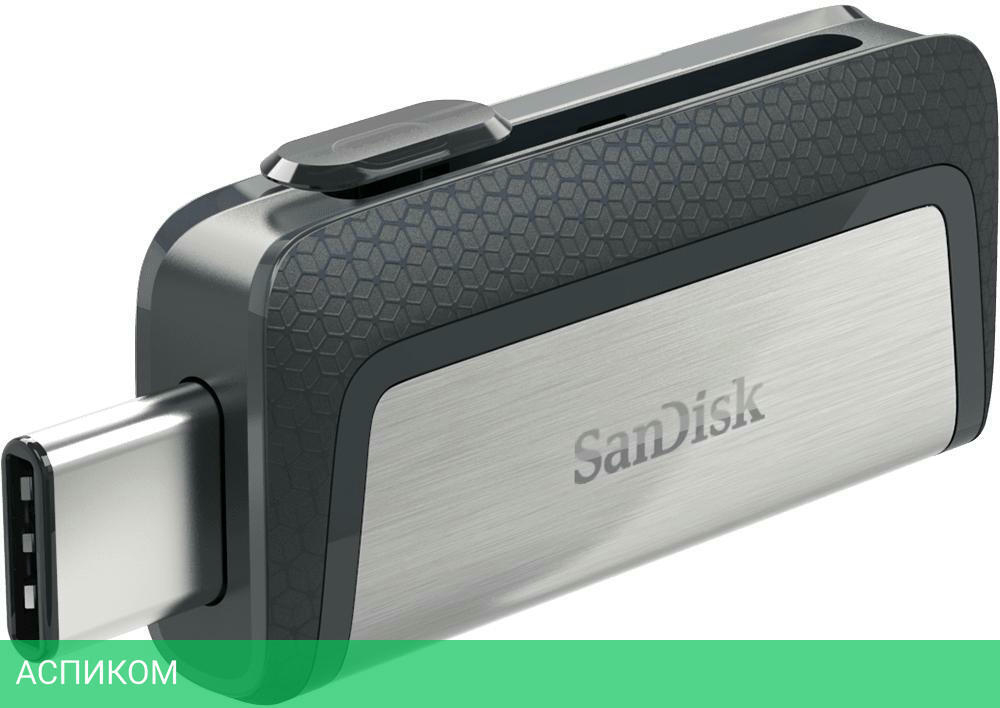 USB Flash-накопитель SanDisk Ultra Dual Drive 128GB (SDDDC2-128G-G46)