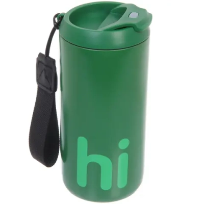 Термокружка 500мл «HI», цвет зеленый