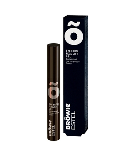 ESTEL BROWIE Фиксирующий гель для укладки бровей графит, 13 мл