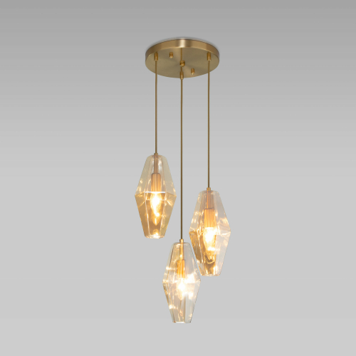 Подвесной светильник 50236/3 латунь