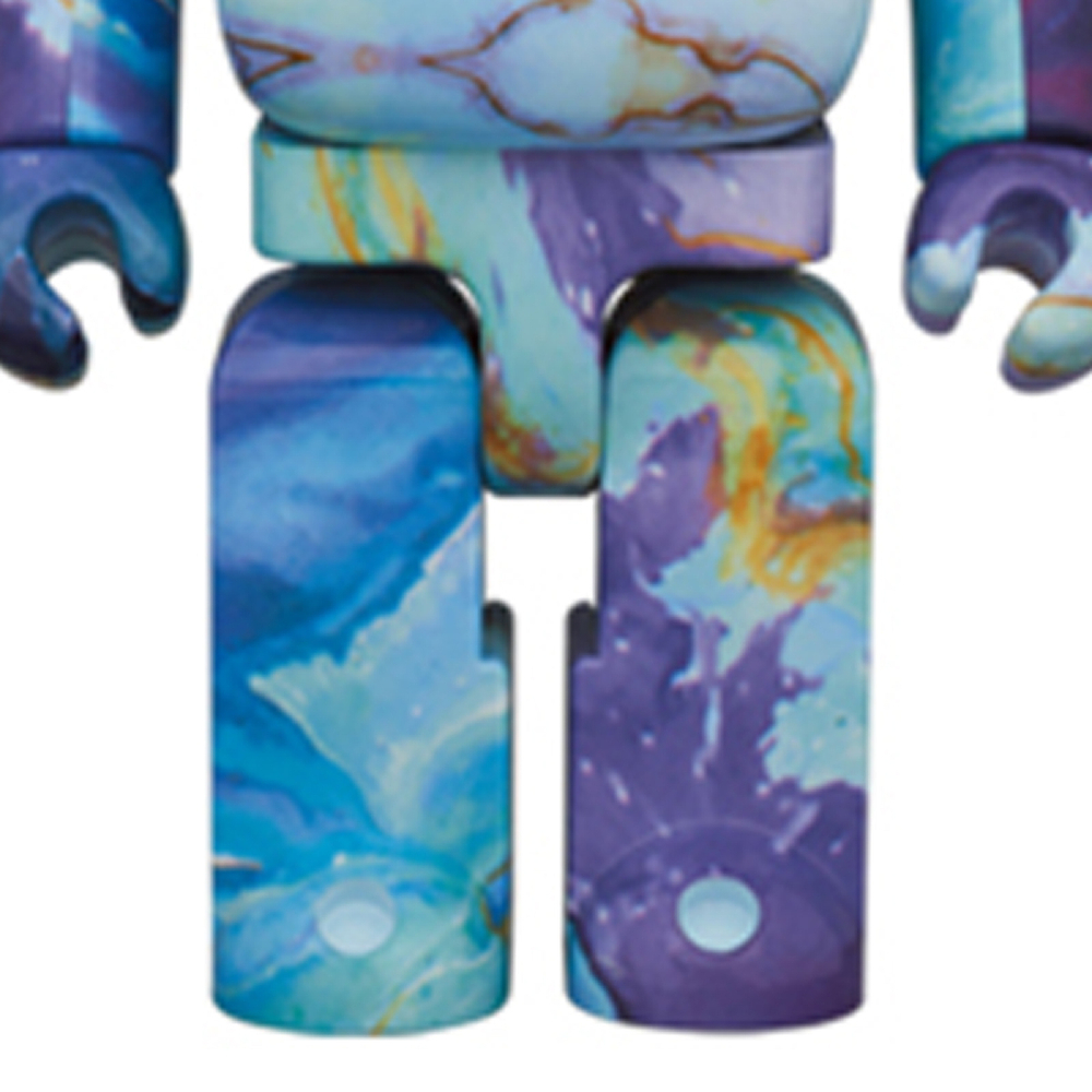 Дизайнерские игрушки BE@RBRICK 400% marble 28cm, 4530956592930