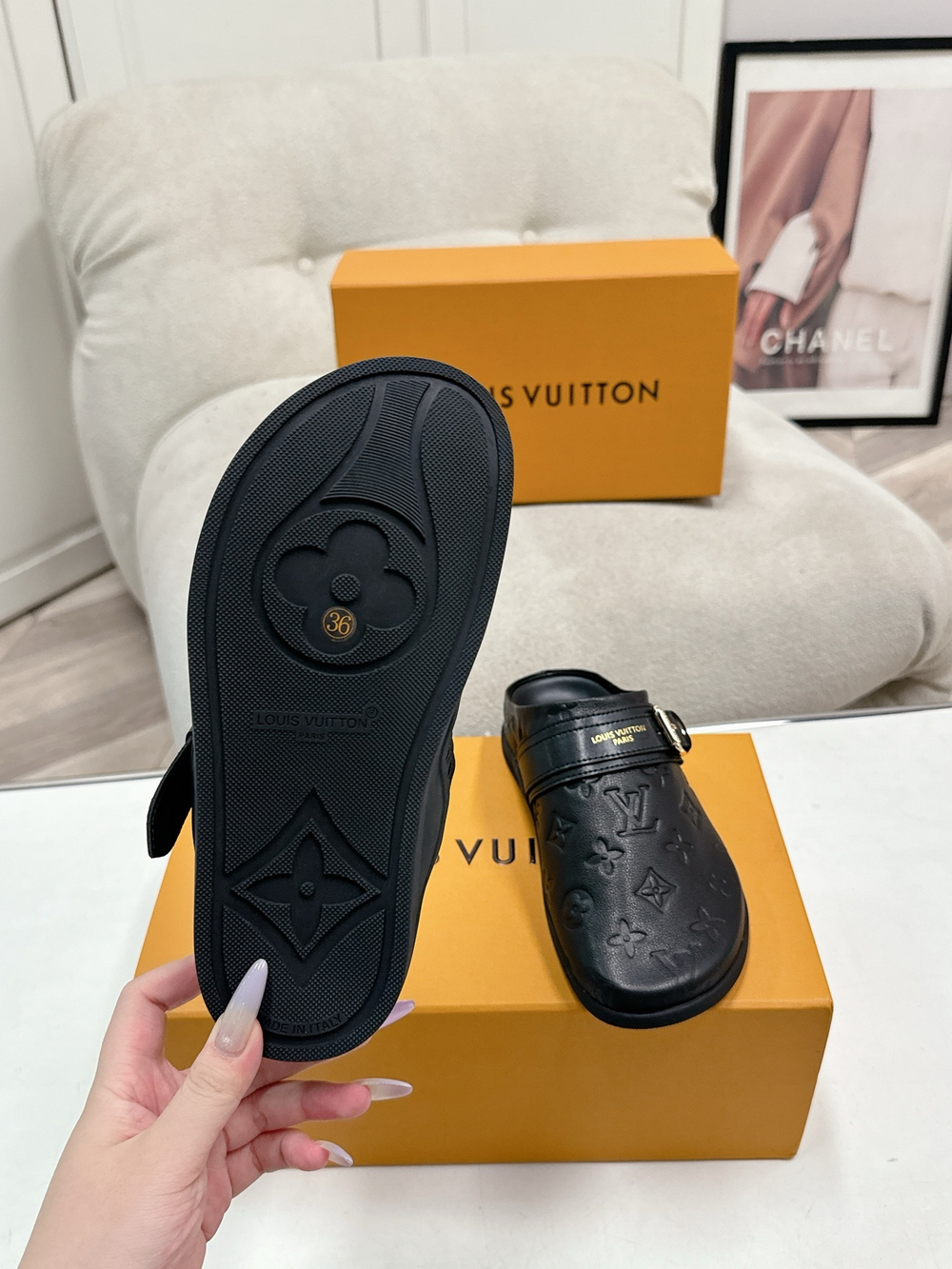 Louis Vuitton Cosy Flat Comfort Clog