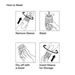 Мастурбатор Tenga Reusable Vacuum CUP Regular – вакуумный эффект, 15,5 см