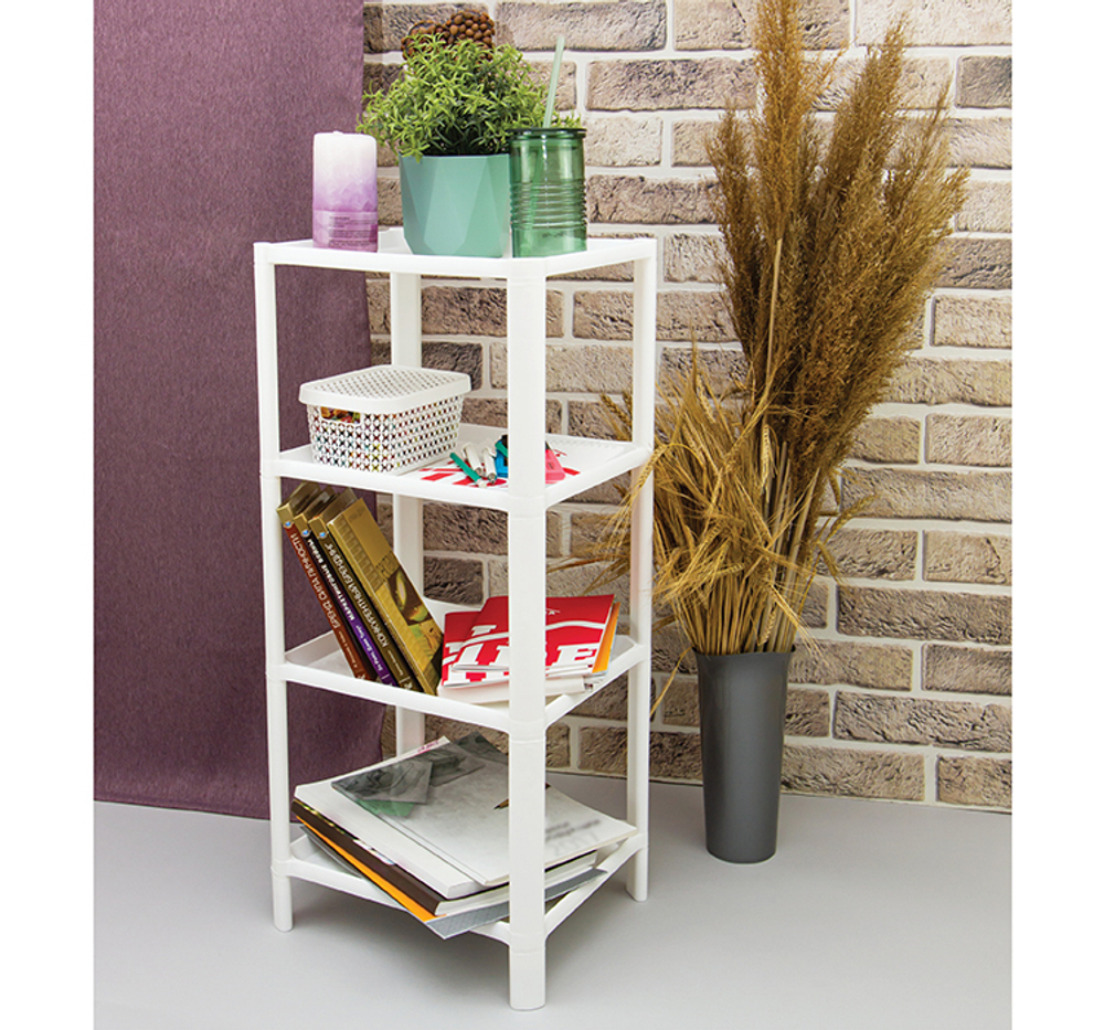 Полка прямоугольная малая (4 секции) 340х280х750