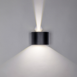 340557 Светильник DALLA 2х5W LED 1100LM G ЧЕРНЫЙ 4000K IP65