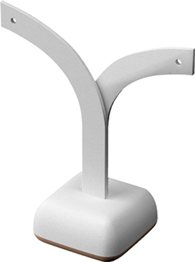 Подставка для серег/ушки/2 отверстия/основание/Н-80 мм.