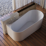 Акриловая ванна ABBER AB9496-1.7 L белая