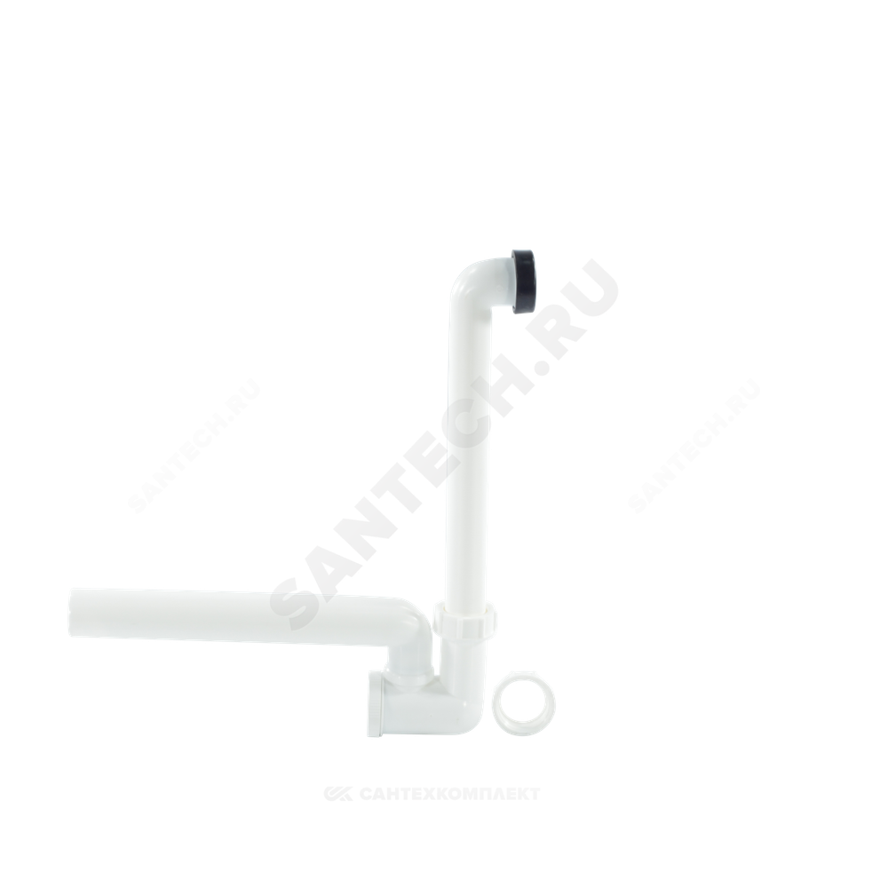 Сифон для кондиционеров трубный DN32xDN40 с обратным клапаном HL HL136N