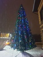 Уличная елка ствольная "Альпийская" (пвх) от 3 до 22 м