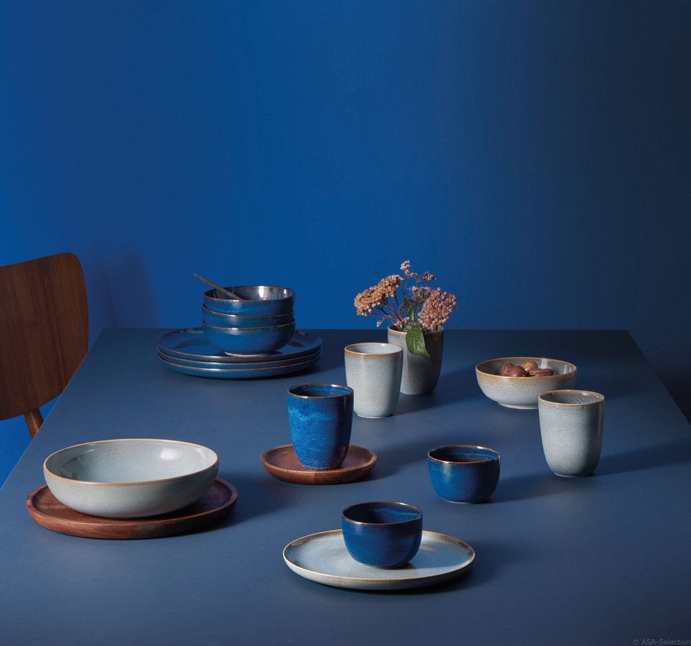 ASA Глубокая тарелка Saisons Midnight Blue 23 см для пасты