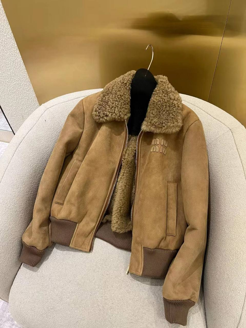 Дубленка MIU MIU
