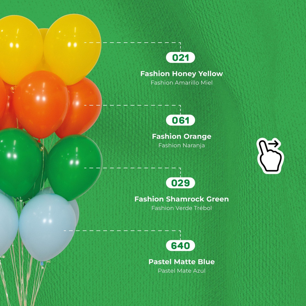 Шар 12" Оранжевый, Пастель / Orange 061 Sp